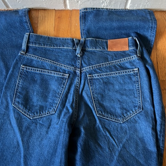 J.Crew High-rise '90s wide-leg jean in Antique Blue wash - Picture 6 of 8